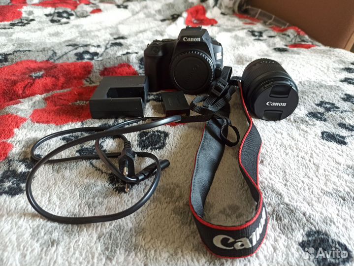 Зеркальный фотоаппарат canon eos 250d