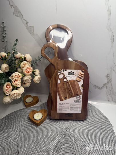 Набор досок (Новый) Amato 2 шт (акация) Unifico