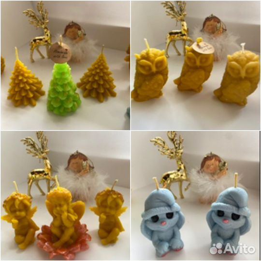 Свечи из натурального воска