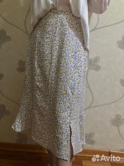 Юбка летняя миди