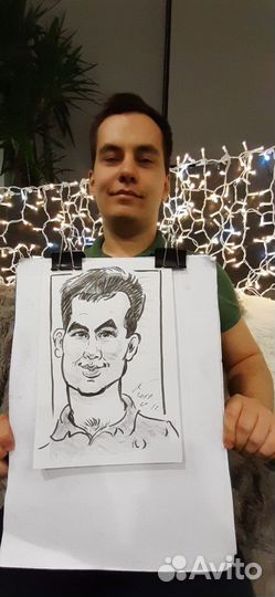 Художники на мероприятие шаржи портреты по фото