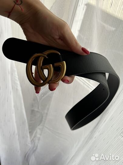 Ремень женский кожаный gucci