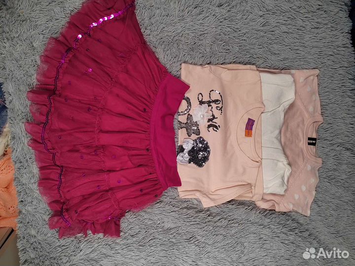 Вещи пакетом на девочку