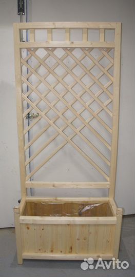 Кашпо со шпалерой. Кадка садовая