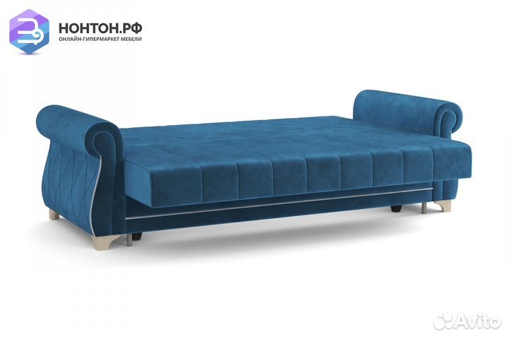 Диван книжка Порто М синий