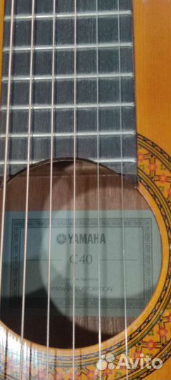 Классическая гитара Yamaha c 40