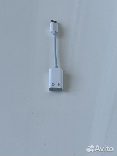 Переходник для lightning наушников apple