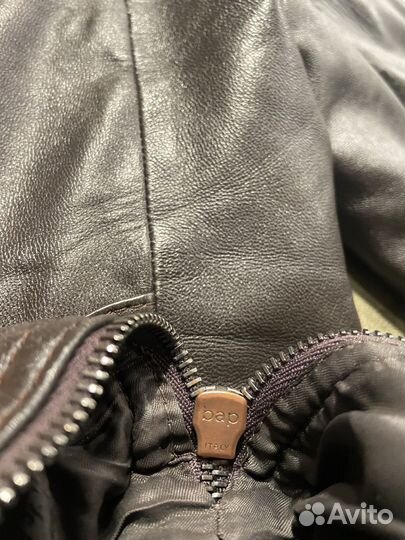 Кожаная куртка мужская (М размер)