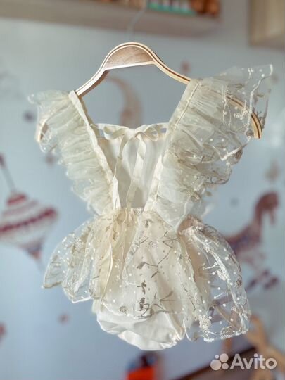 Кружевное боди на годик платье подарок на выписку