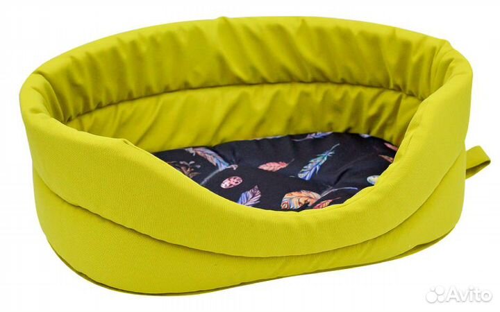 700032 лежанка Птицы» мебельная ткань №3 49*33*17