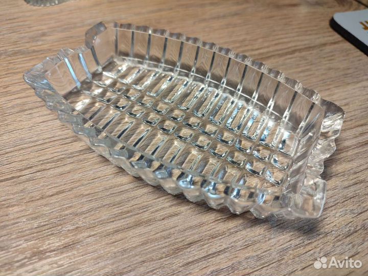 Хрустальная пепельница