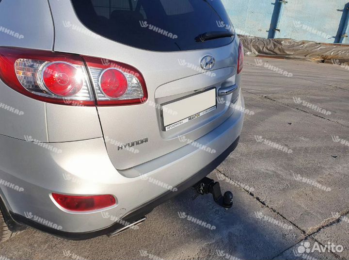 Фаркоп hyundai santa FE II поколение, KIA sorento