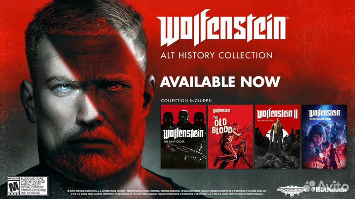 Wolfenstein: Alt History Collection PS4/PS5 RU