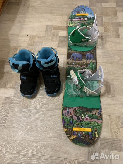 Сноуборд комплект детский