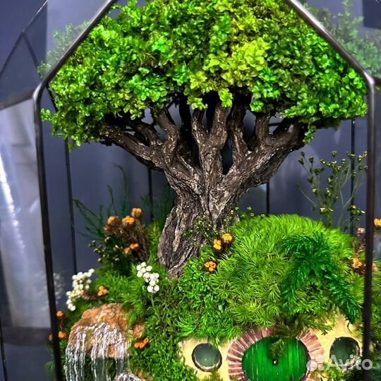 Моссариум «домик Хоббита»