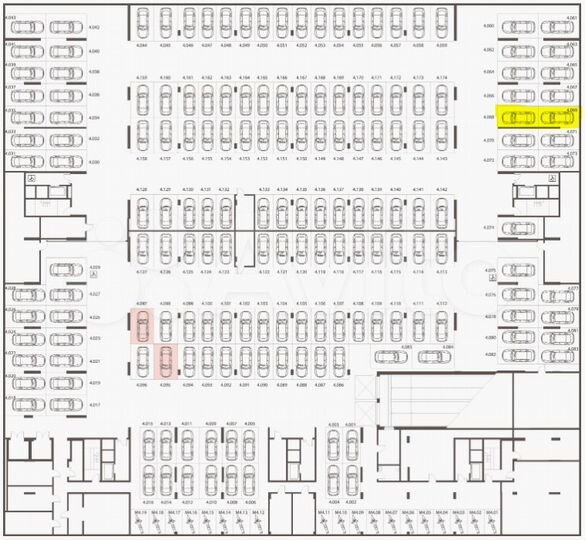 Машиноместо, > 30 м²