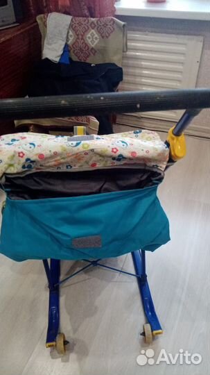 Детские санки коляска бу