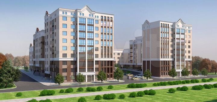 2-к. квартира, 60 м², 4/8 эт.