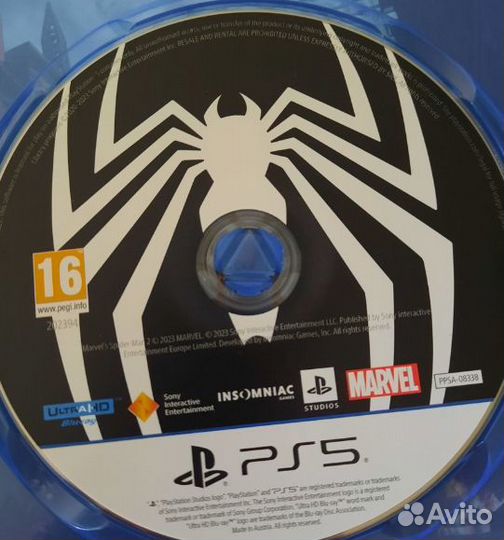 Человек паук 2 ps5 диск. Spider man 2