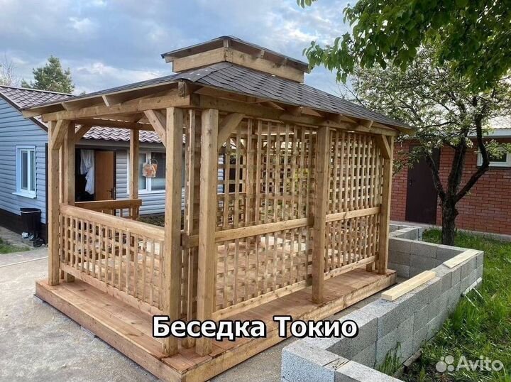 Беседки на дачу