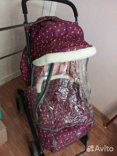 Коляска санки