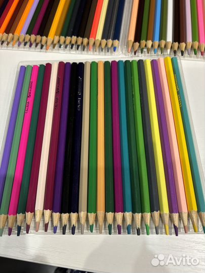 Цветные карандаши brauberg 72 цвета