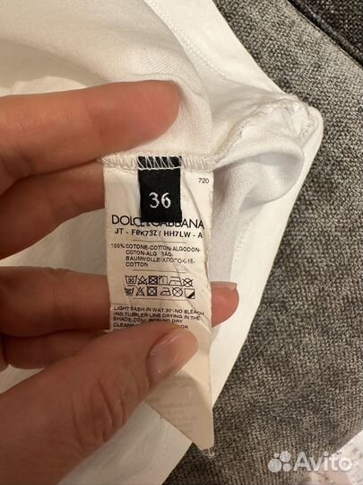 Футболка женская Dolce&Gabbana оригинал