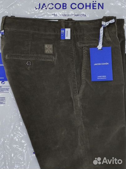 Брюки Jacob Cohen Bobby вельвет.48 Нов Ориг.Итал