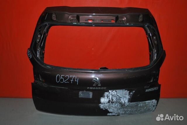 Дверь багажника Peugeot 2008