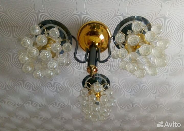 Люстра потолочная бу