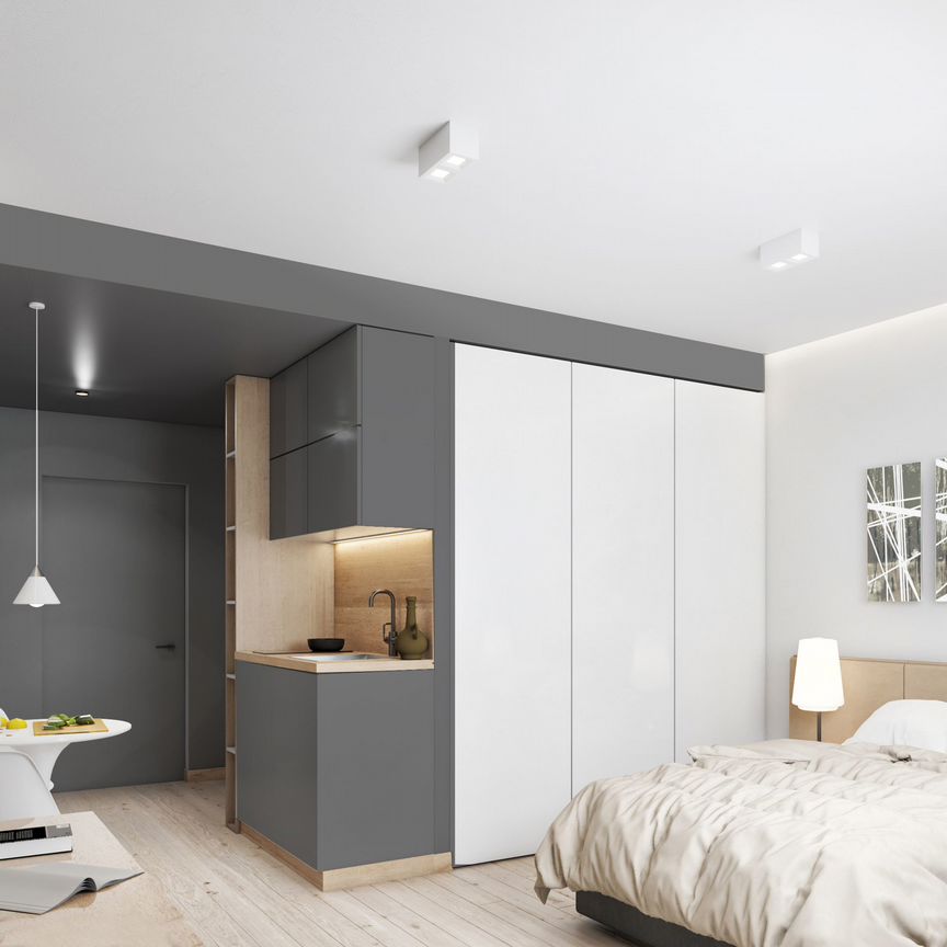 1-к. апартаменты, 26,7 м², 11/13 эт.