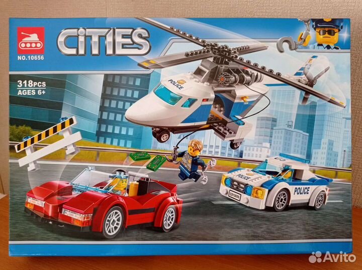 Конструктор Cities 10656 Стремительная Погоня
