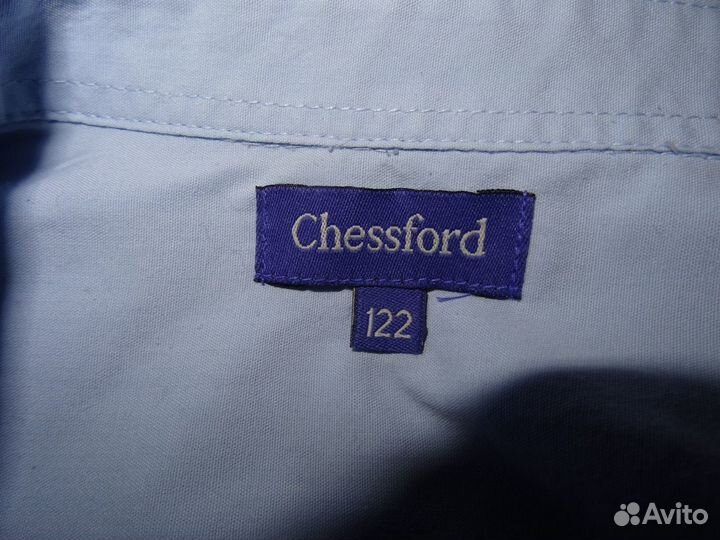 Рубашка голубая для мальчика