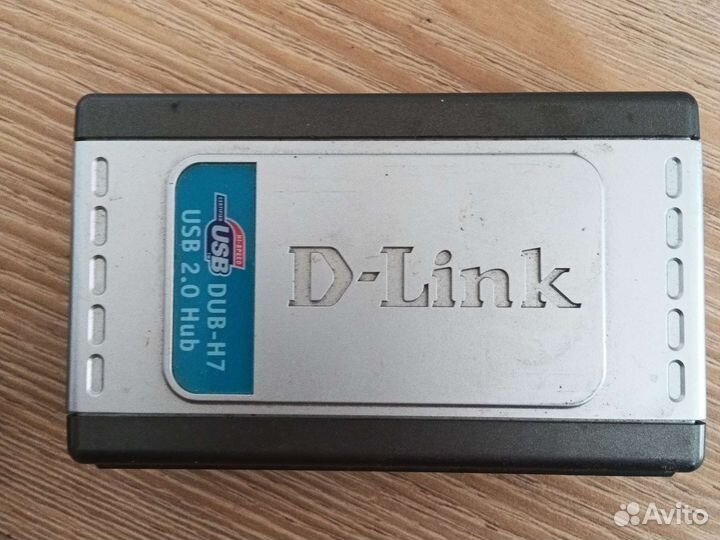 USB хаб с питанием D-Link DUB H7