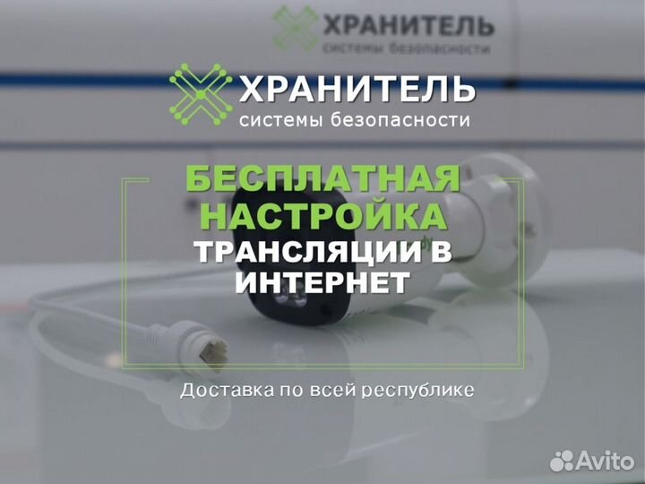 Комплект системы видеонаблюдения