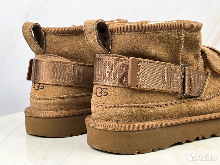 Угги UGG Classic Ultra Mini Hybrid Chestnut