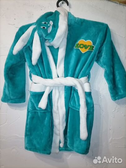 Халат детский- велсовт