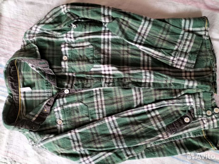 Рубашка для мальчика 140 бу