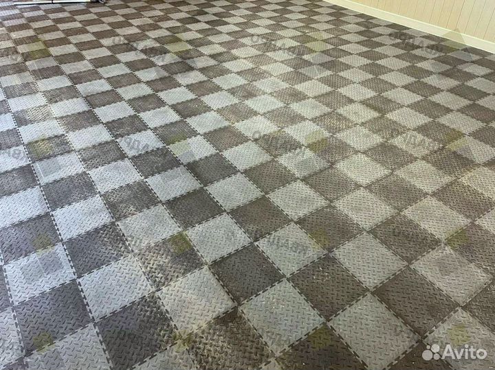 Модульная пвх плитка для гаража