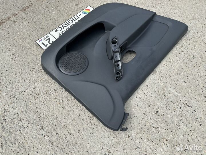 Обшивка двери пер прав Renault Logan