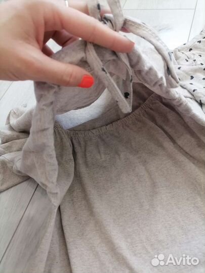 Халат с сорочкой в роддом