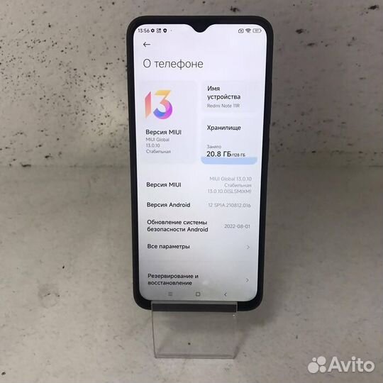 Xiaomi Redmi Note 11 6\128 Гб Чёрный Смартфон