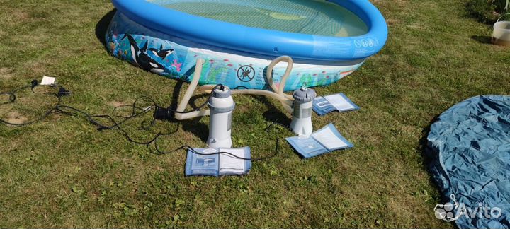 Бассей надувной Intex Easy Set 305x76 с комплектом