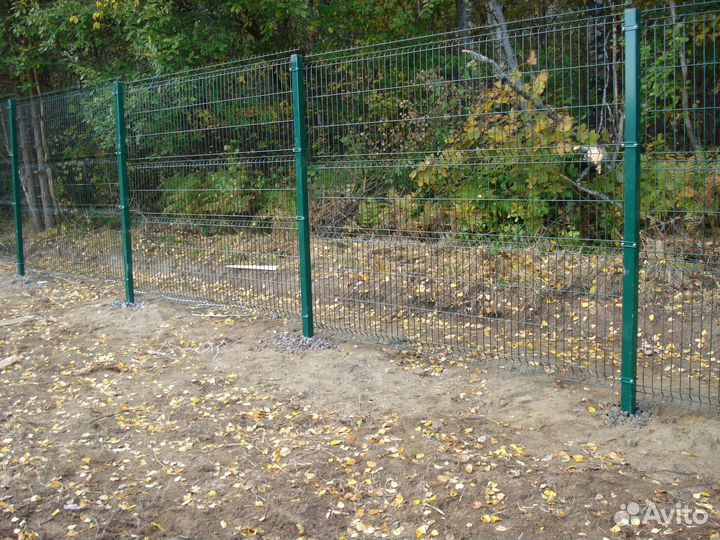 Забор сетка 3D