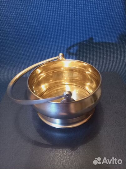 Серебряная вазочка сахарница раритет СССР