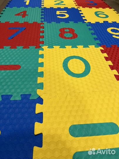 Детский развивающий Коврик - пазл