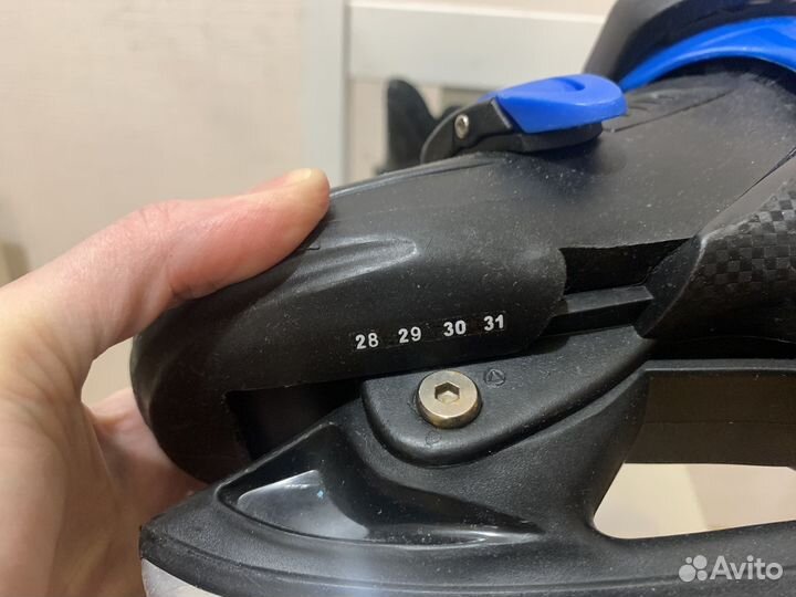 Коньки детские раздвижные 28-31 размеры