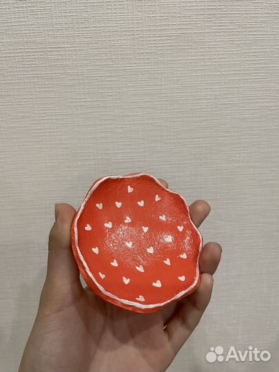 Тарелочки из глины