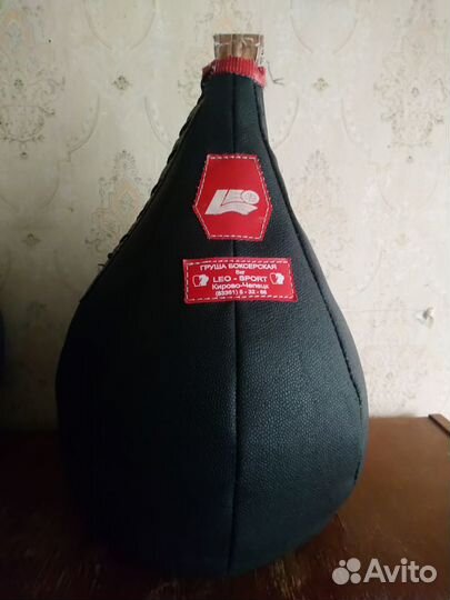 Боксерский мешок и груши