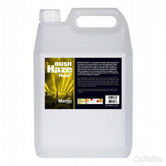 Жидкость для генератора тумана Rush Haze Fluid (5